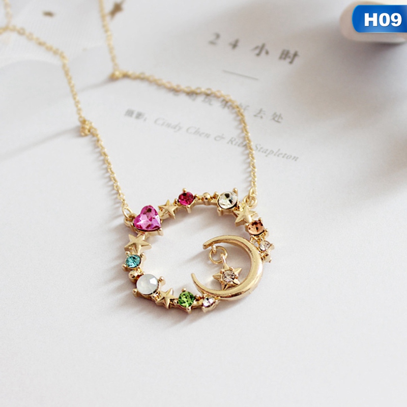 Dây Chuyền Mặt Hình Chìa Khóa Thủy Thủ Mặt Trăng Sang Trọng Hợp Thời Trang Cho Nữ