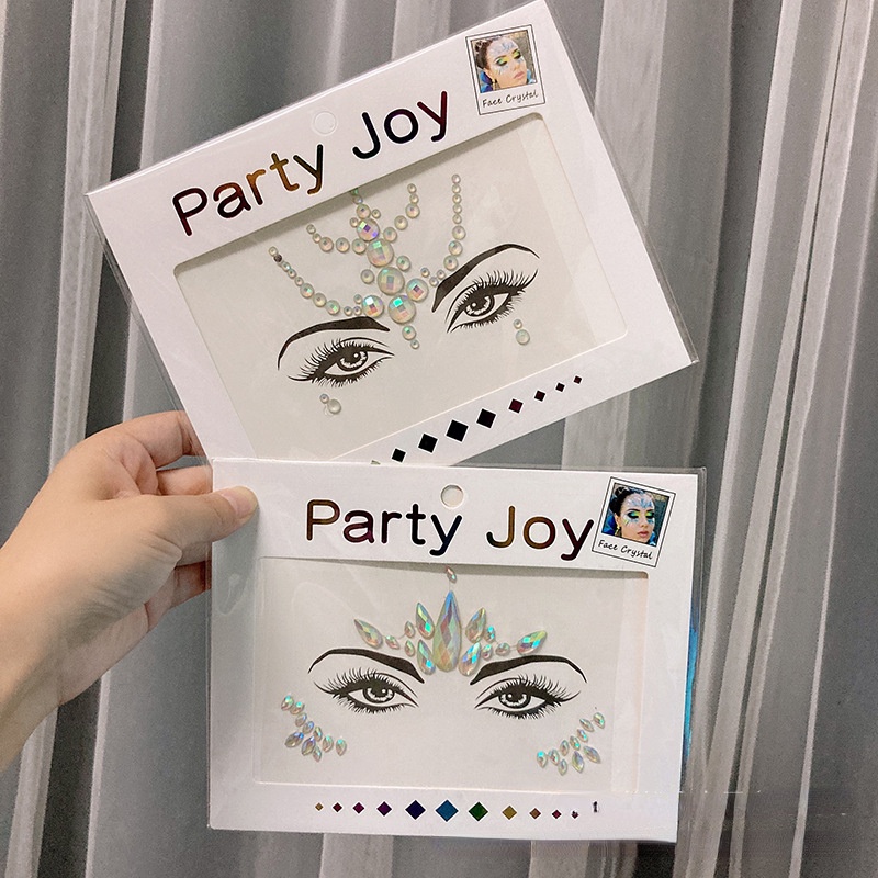 Hình Xăm Dán Bằng Nhựa Acrylic Phát Quang Phong Cách Halloween Độc Đáo