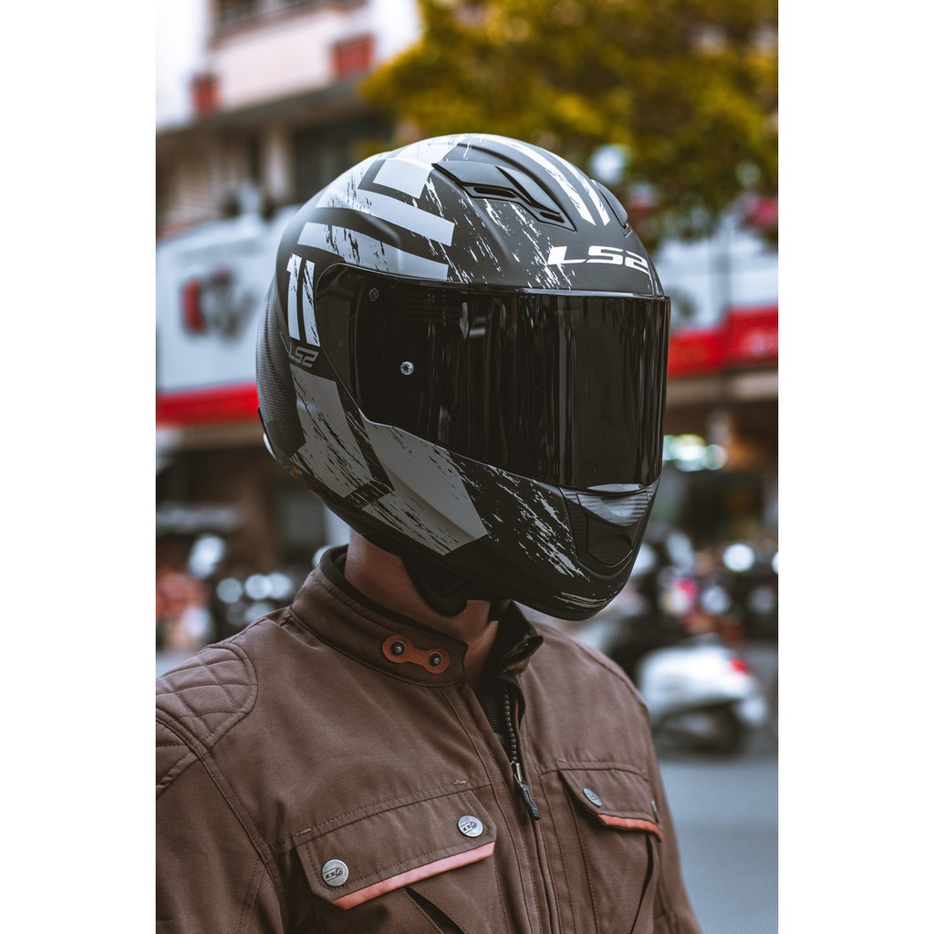 Mũ Bảo Hiểm Fullface LS2 FF320 STREAM EVO - SPID.VN
