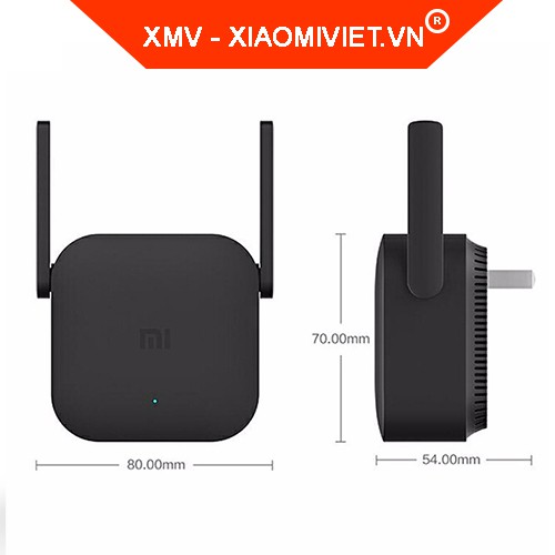 Kích sóng wifi Xiaomi Mi Repeater Pro 2 Râu - Hỗ trợ 16 thiết bị - Hàng chính hãng