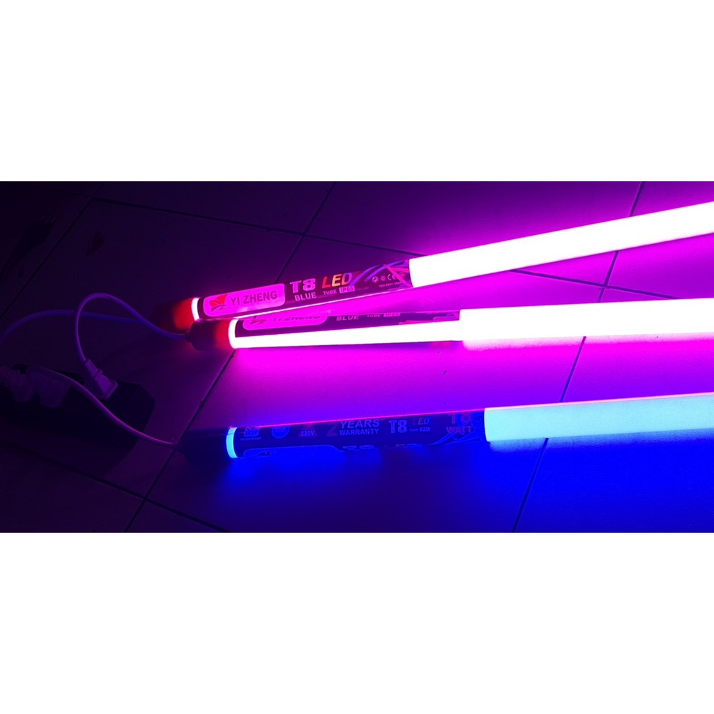 ĐÈN TUÝP LED MÀU TRANG TRÍ DÀI 1M2 18W TIẾT KIỆM ĐIỆN