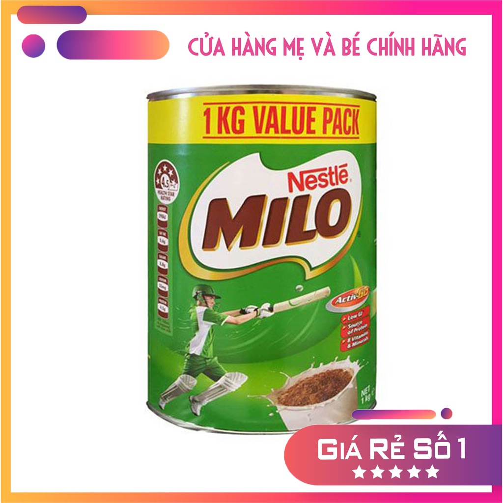 Bột pha Milo Nestle Úc