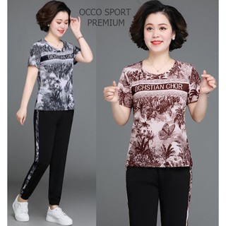[CAO CẤP] Bộ đồ thể thao trung niên họa tiết 3d TT495_[THỜI TRANG TRUNG NIÊN]