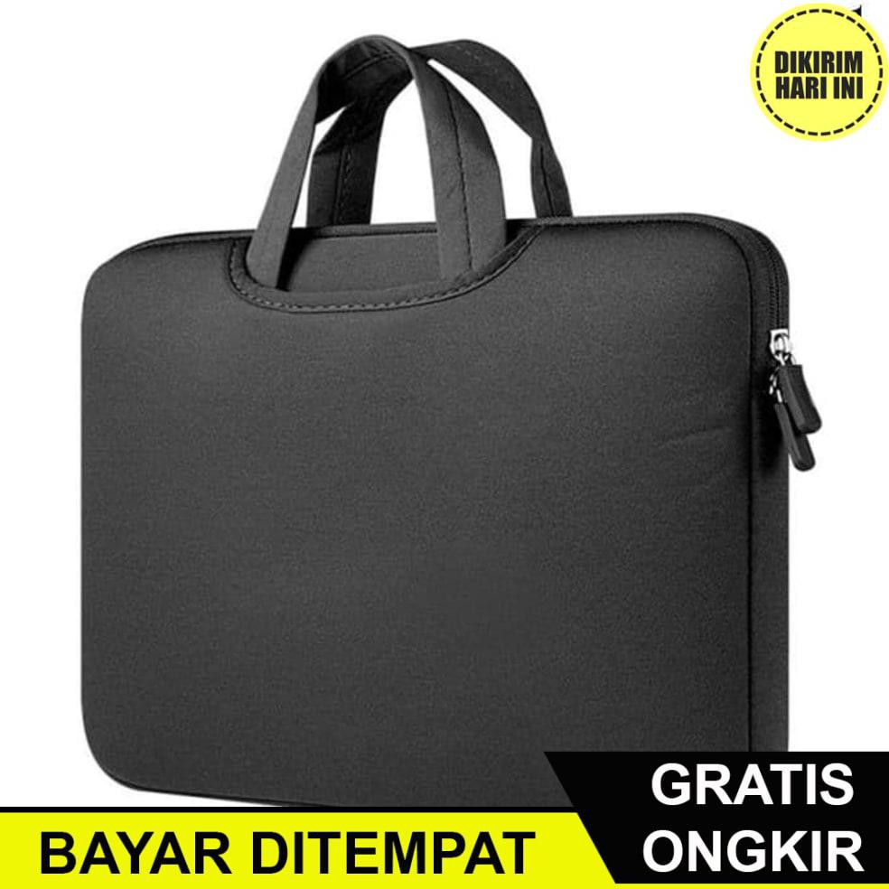 Túi Đựng Laptop Bằng Cao Su Tổng Hợp Mềm Màu Đen Jb3746 14 Inch