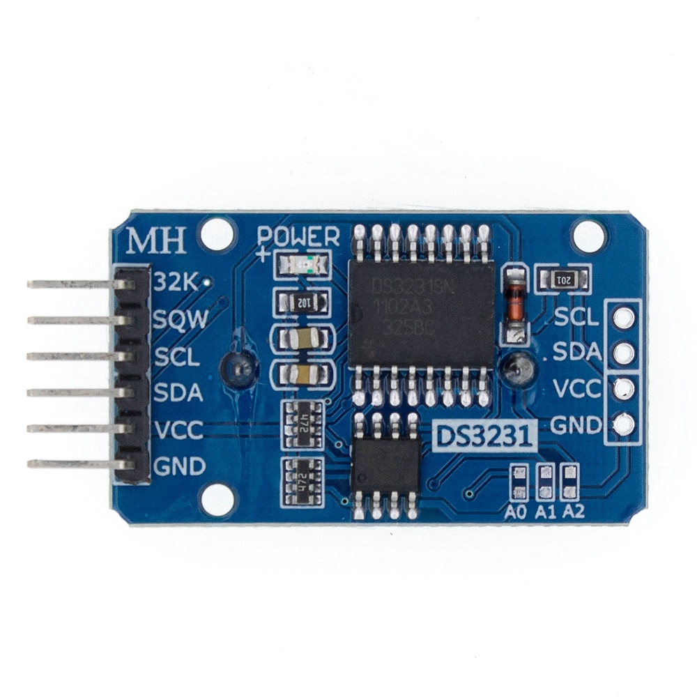 Mô Đun Đồng Hồ Mini Ds3231 At24C32 Iic Cho Raspberry 3.3v/5v Pi