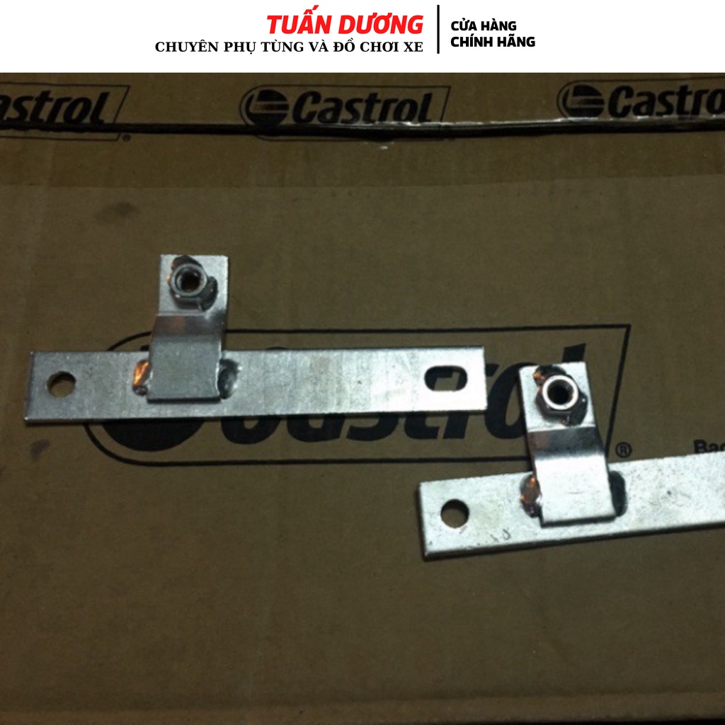 Tai chế bắt bô 2543 cho càng việt.- Tai pô cho dream Việt lắp pô 2543 [ loại dày ]