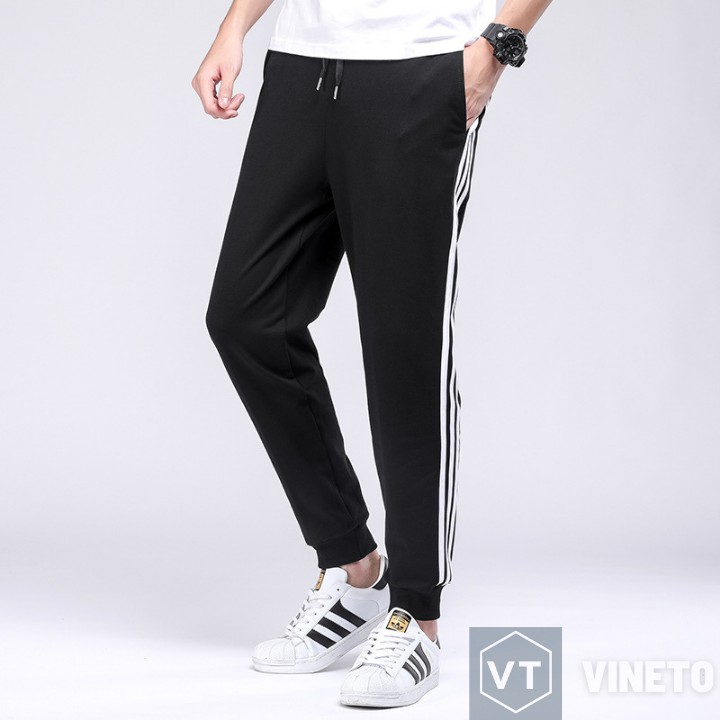 Quần Thể Thao Nam 3 Sọc Quần Nam Thu Đông Co Giãn Ống Suông ,Ống Côn | BigBuy360 - bigbuy360.vn