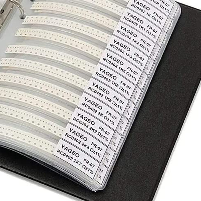 Sách Đựng 8500 Điện Trở 0402 SMD 1%