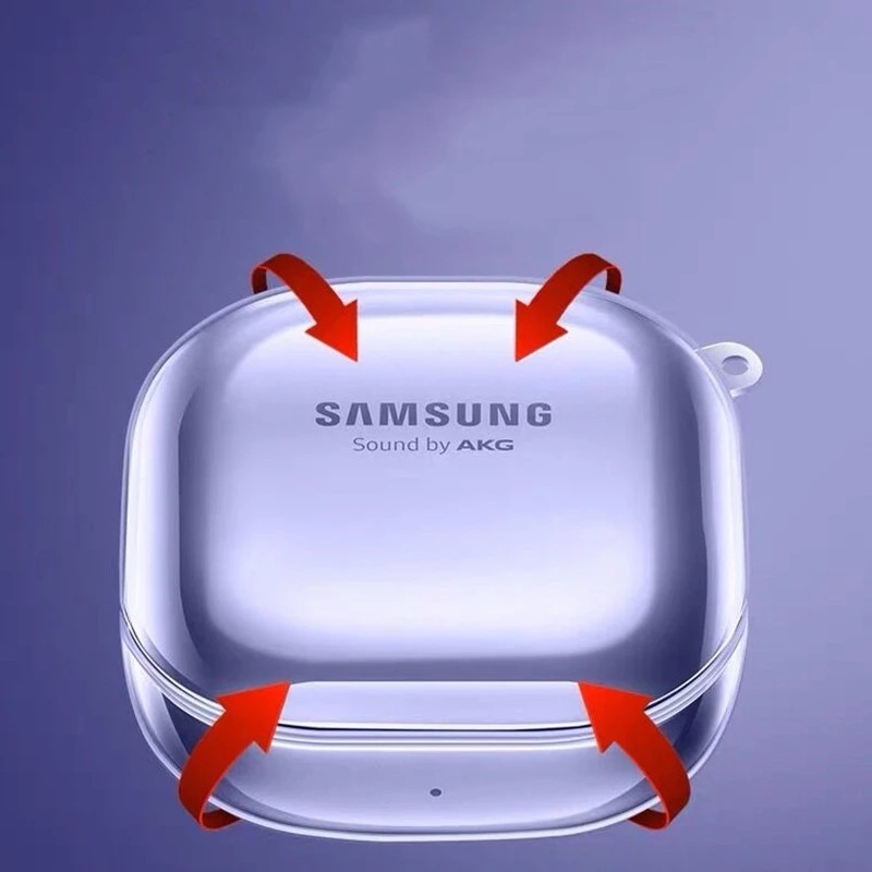 Vỏ tai nghe TPU trong suốt Samsung Galaxy Buds 2 / 2 Pro / Live / Samsung Galaxy Buds Pro / 2 Pro