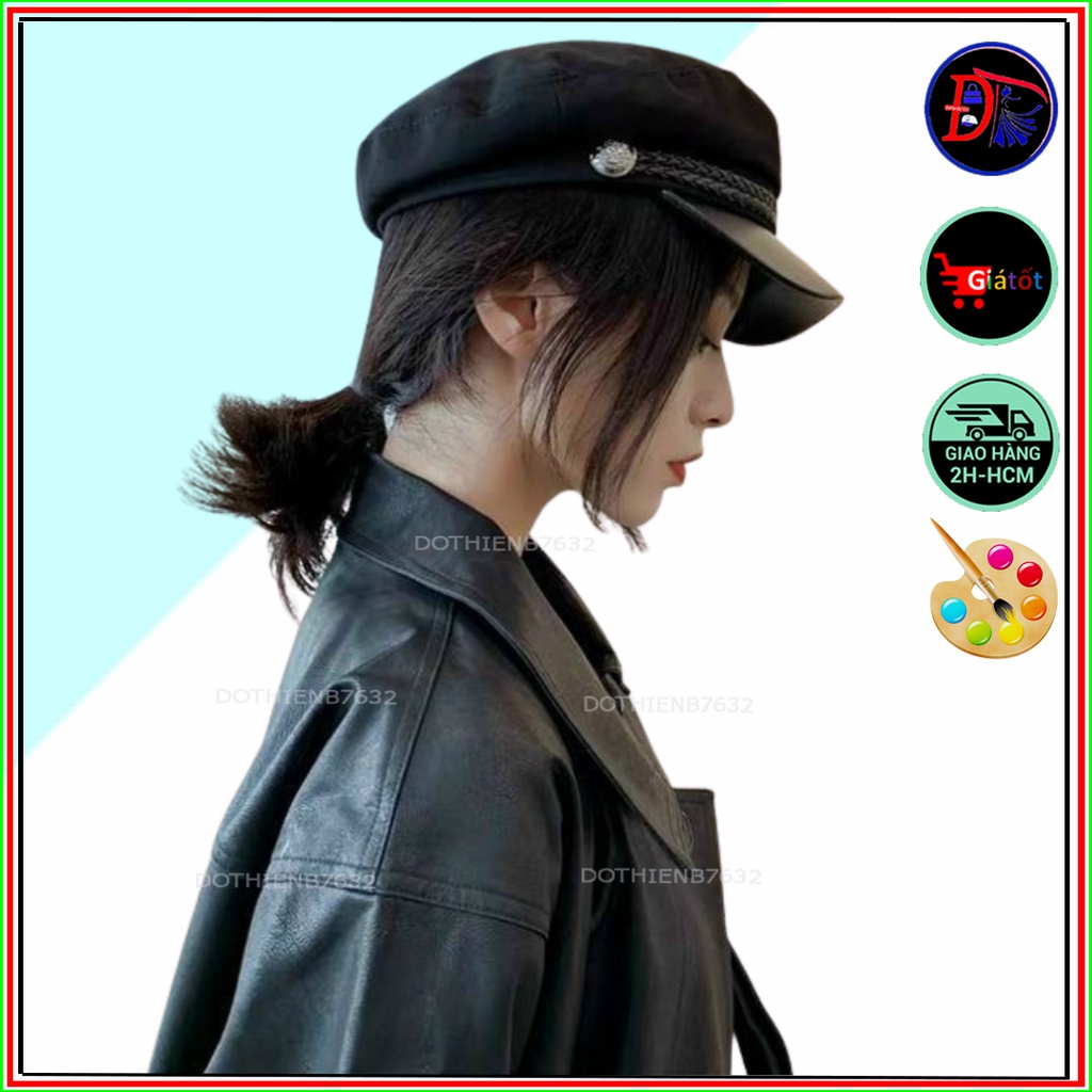 GIÁ SẬP SÀN Mũ Nồi, Nón Beret, Non Bánh Tiêu chất liệu dạ (nỉ) thời trang thu đông đẹp 2023 HOT