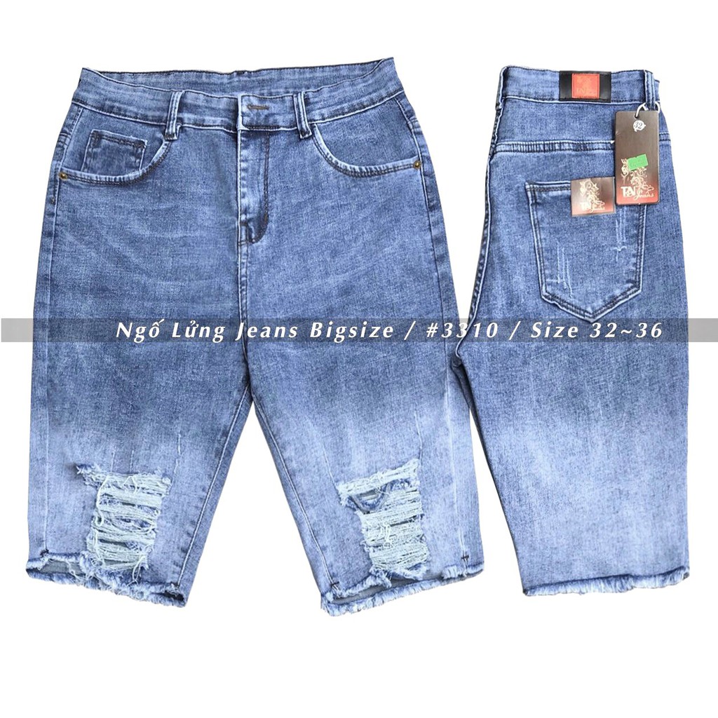 { SIZE 60-90 KG } QUẦN JEAN NGỐ LOANG MÀU SIZE ĐẠI