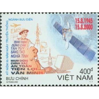 Tem sưu tập Tem Việt Nam kỷ niệm 65 năm ngày truyền thống ngành bưu điện