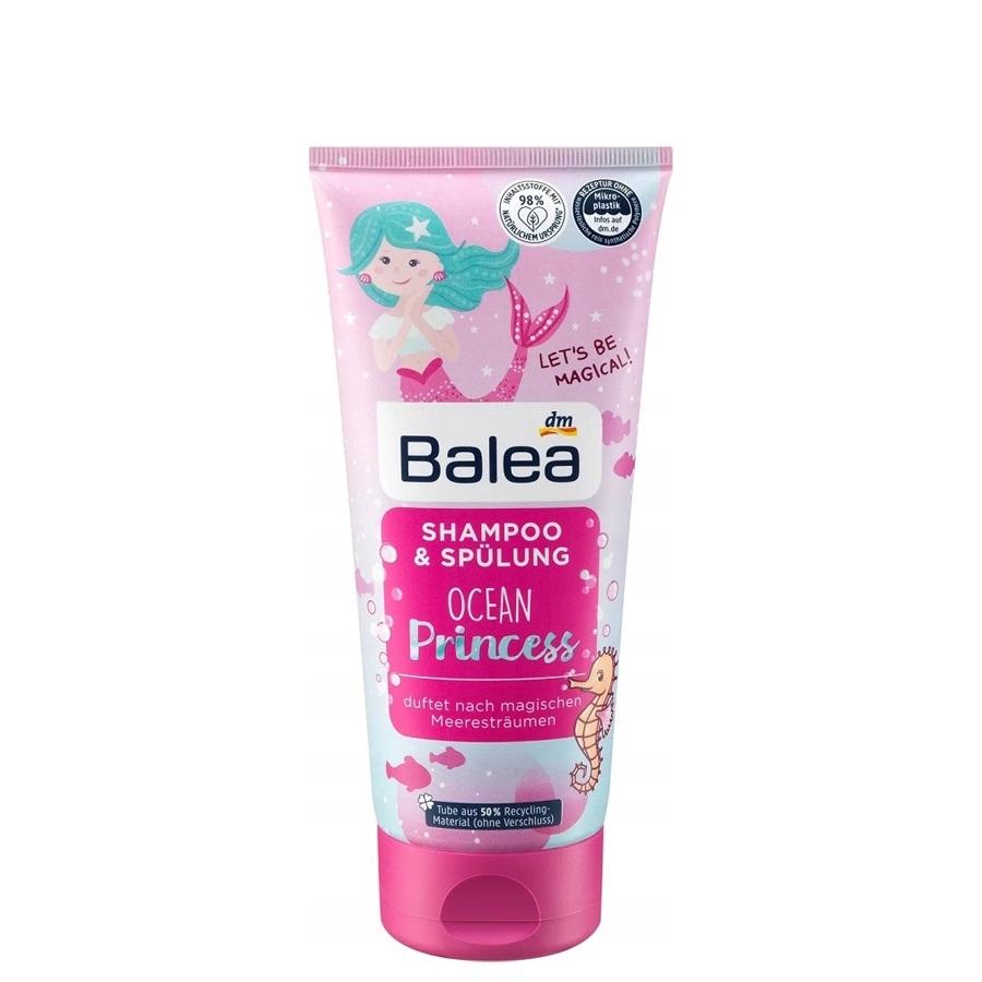 Dầu gội xả dưỡng tóc 2in1 Balea Litte Princess 200ml cho bé- HÀNG CHUẨN ĐỨC