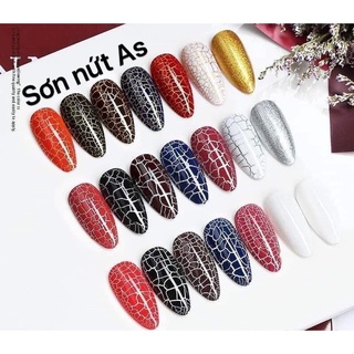 Sơn gel nứt as chính hãng 15ml - mã cr