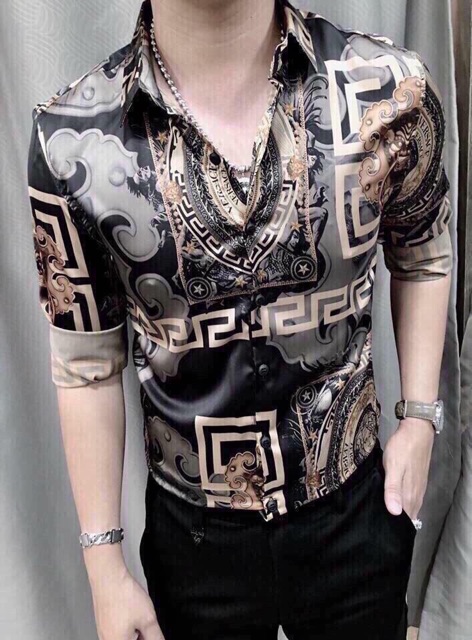 Sơ mi lụa ( hàng loại 1) sai mẫu trả lại | BigBuy360 - bigbuy360.vn