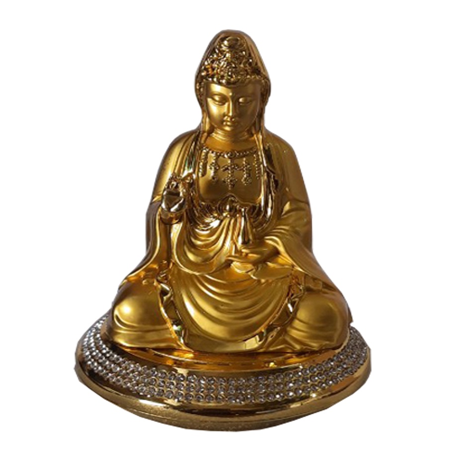 Nước hoa tượng phật trên xe ô tô