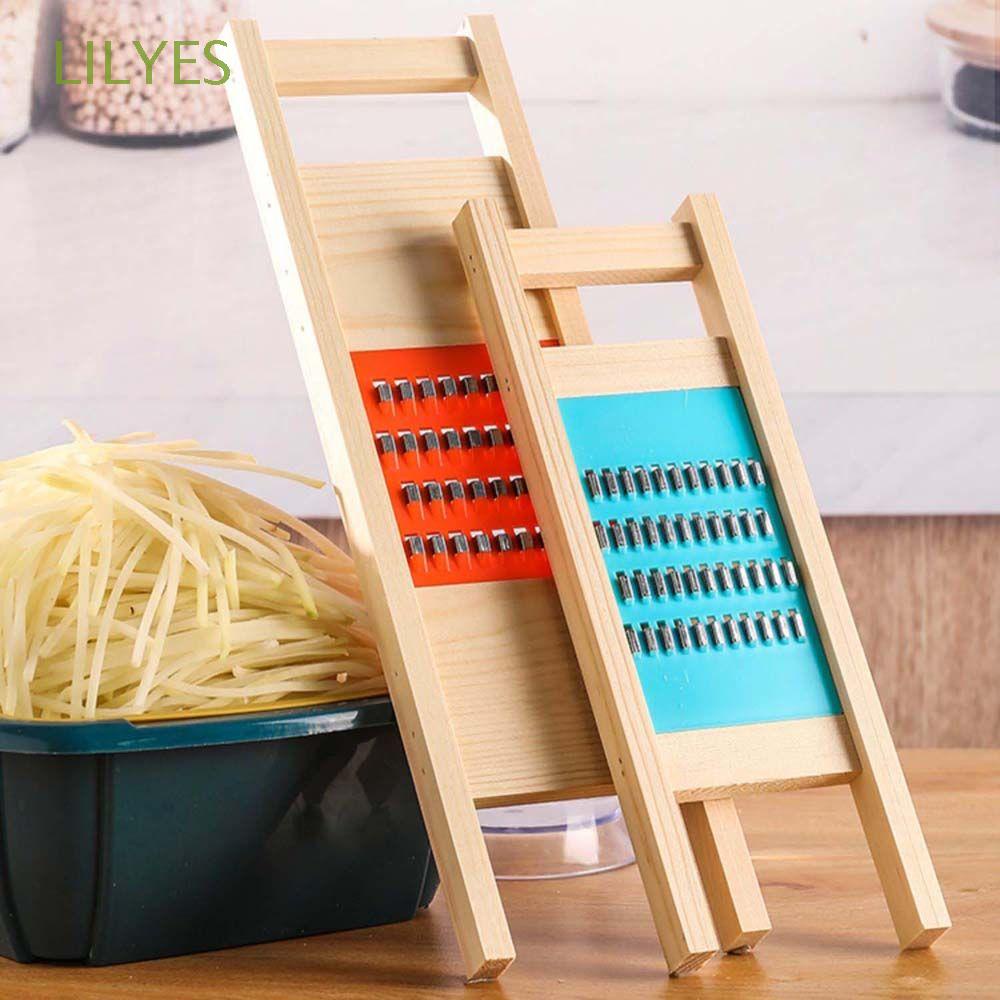 Dụng cụ bào rau củ bằng gỗ tiện dụng đa năng cho nhà bếp