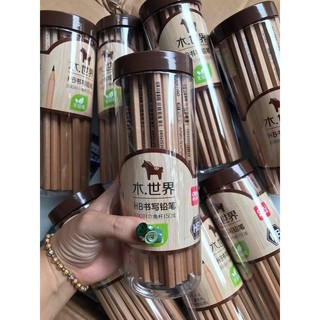 HỘP 50 CÂY BÚT CHÌ GỖ 2B (GIÁ SỈ)