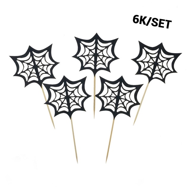 5 set cắm 5 màng nhện tròn