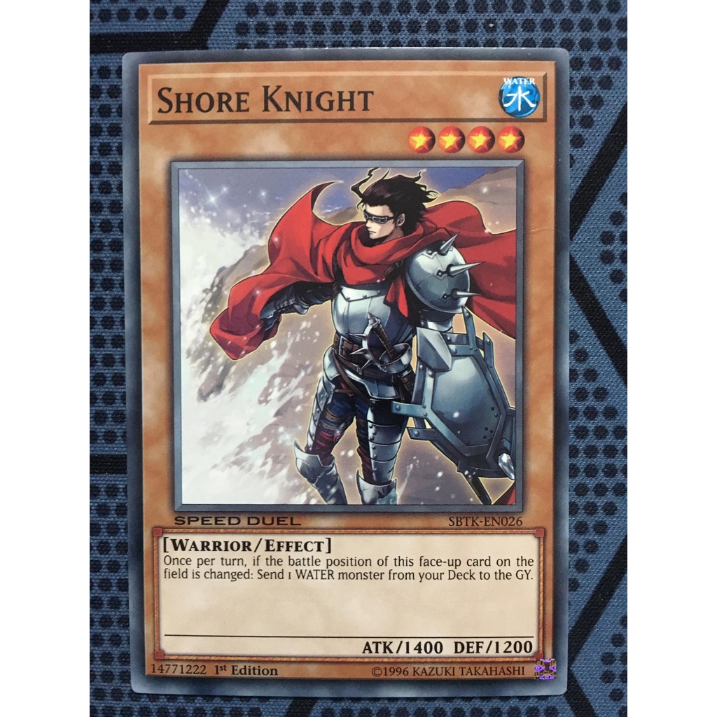 Bài yugioh speed duel - Shore Knight - SBTK-EN026 - Common 1st Edition