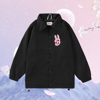 Áo Khoác Jacket Đen Không Nón Carrot