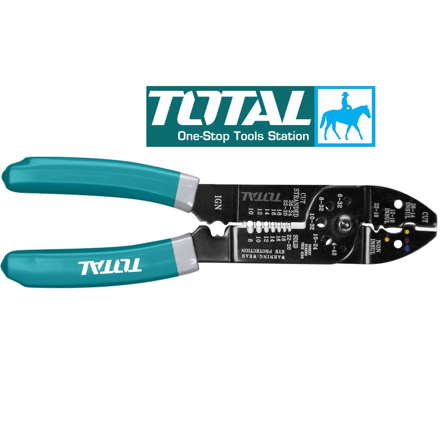 Total KỀM TUỐT DÂY ĐIỆN 8.5 INCH 215 MM THT15851