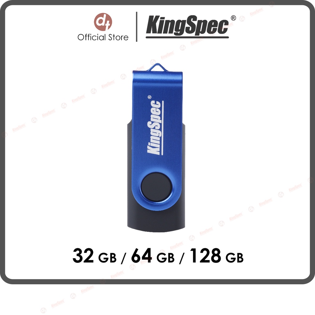 [Mã BMINC50 giảm 10% đơn 99k] USB dữ liệu KingSpec 32GB / 64GB / 128GB , tốc độ 2.0 | USB-KS Series - Hàng Chính Hãng