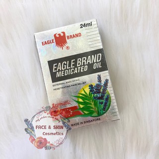 Dầu Gió Con Ó Singapore Eagle 24ml