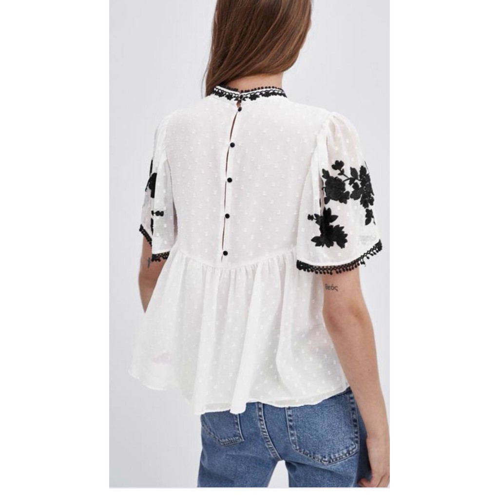 Áo Đầm Zara thêu