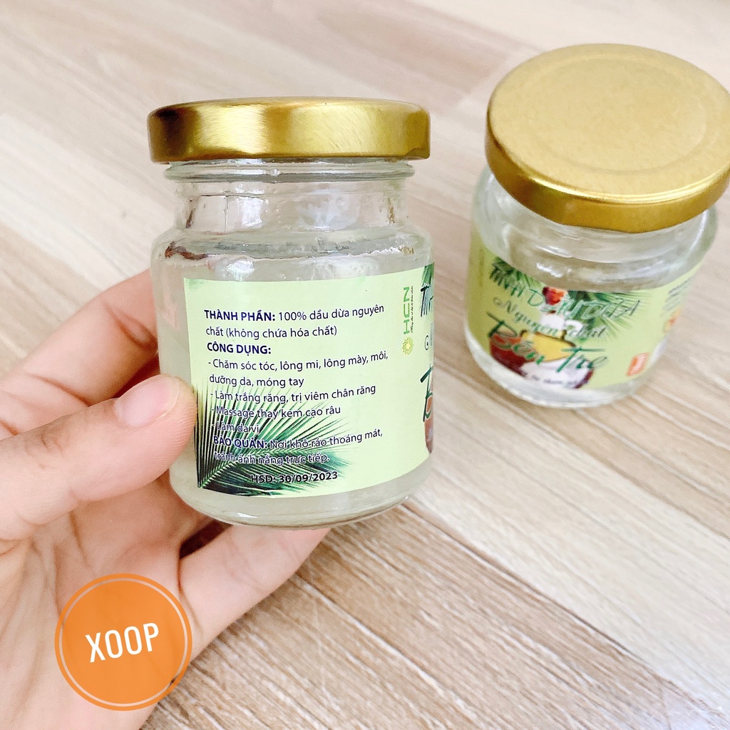 Lọ Tinh Dầu Dừa Nguyên Chất Bến Tre-Quà Tặng Từ Thiên Nhiên (SP001860 ) Shop Phúc Yến