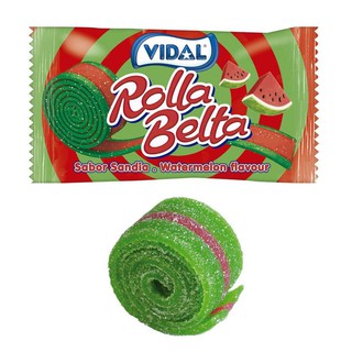 Kẹo Cuộn Vidal Rolla Belta Dưa Hấu 19G