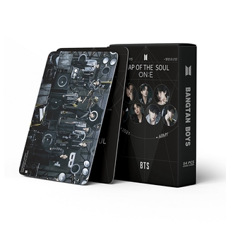 Hộp 54 Tấm Thẻ Ảnh Hình Nhóm Nhạc Bts: E 2021