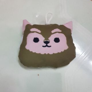 Móc treo balo độn gòn mềm mịn - CUTE