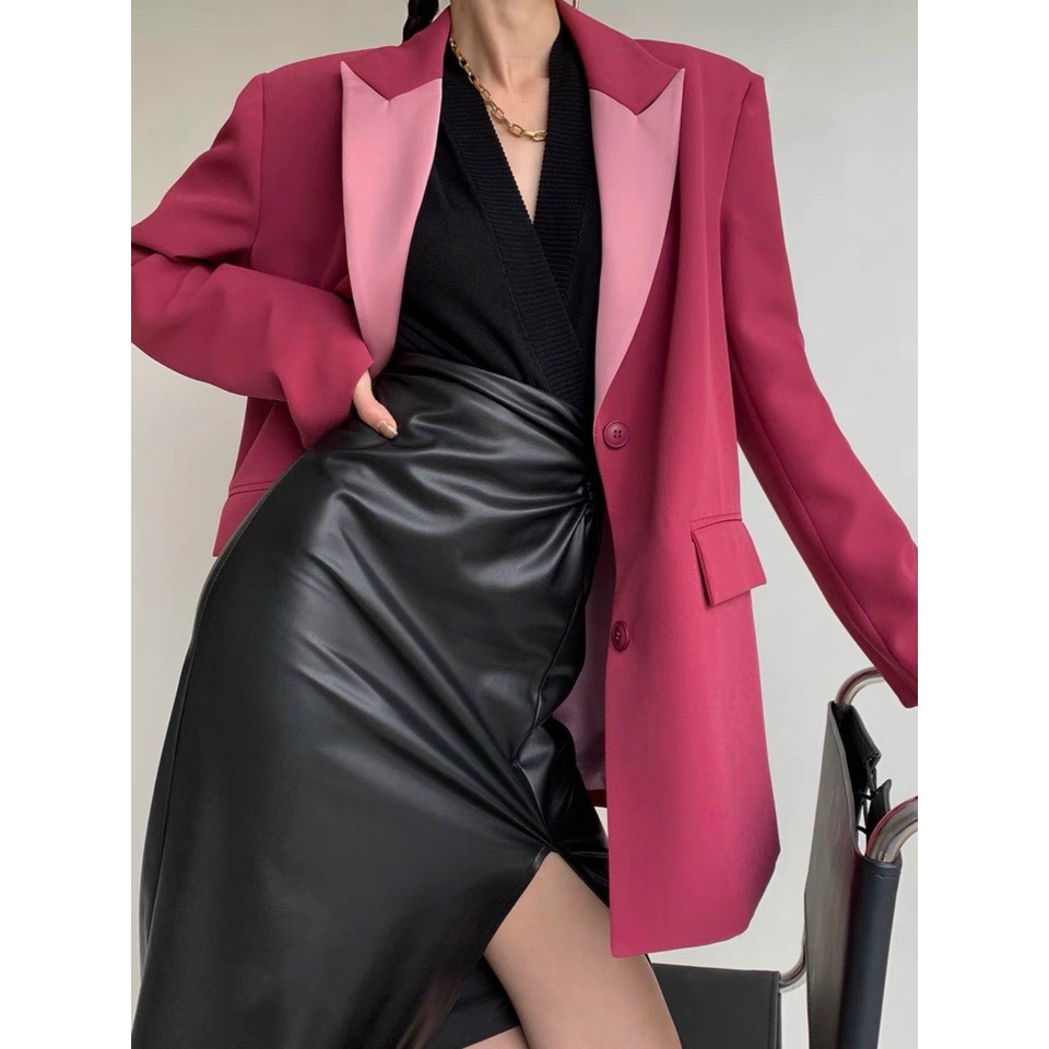 Set vest phối cổ đỉnh kout nhà Ashyley