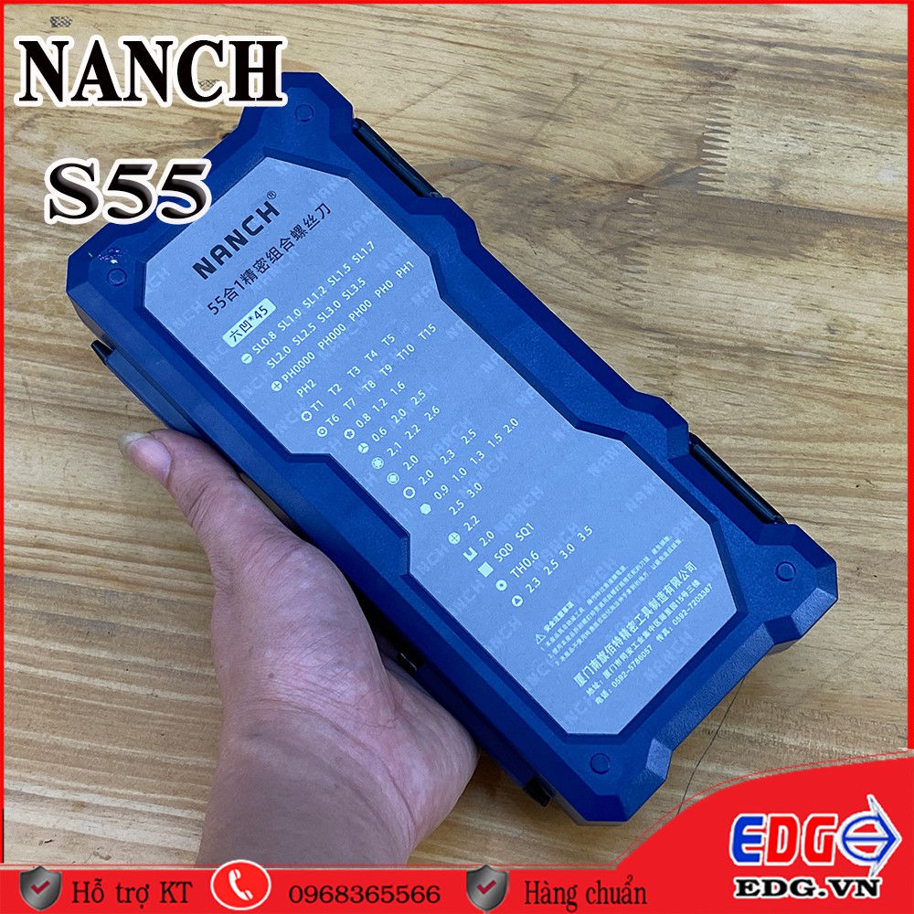 Bộ Tua Vít Nanch S55 bản 2020 tháo láp Laptop, điện thoại, điện tử.......................