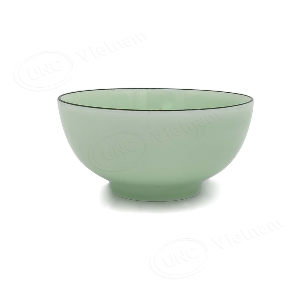 Bộ Đồ Ăn Sứ UNC Việt Nam - Men Ngọc Bích Cao cấp, dùng cho 6 người, không chứa Chì &amp; Cadimi