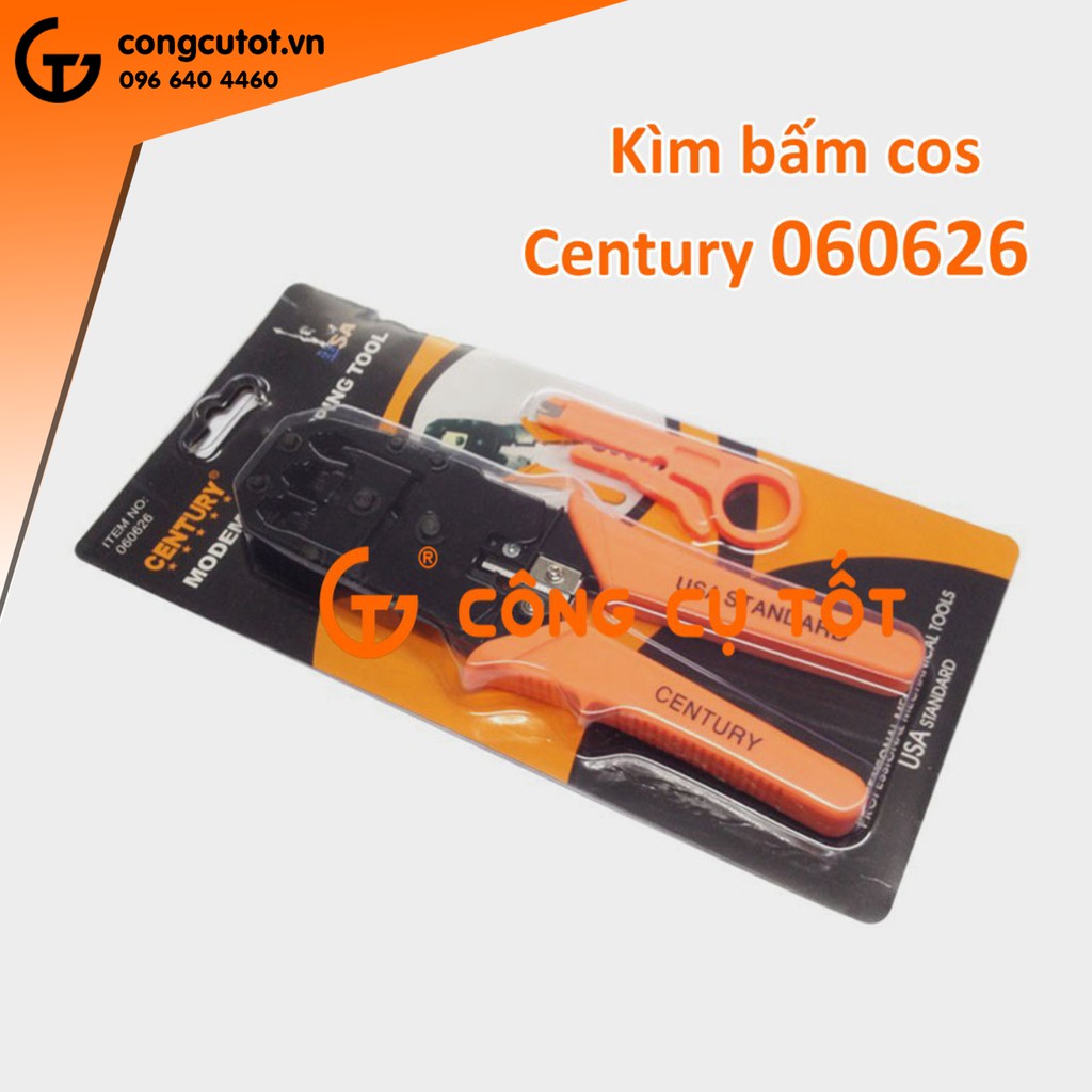 Kìm bấm cos mạng và điện thoại Century 060626