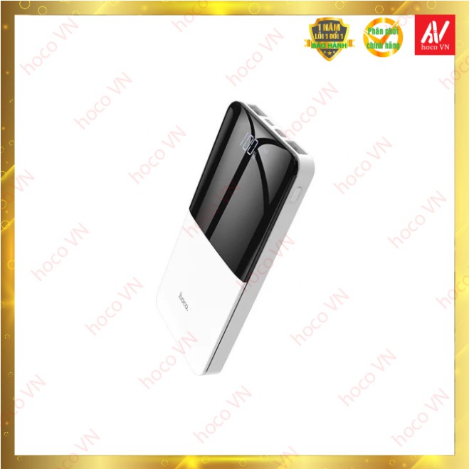 Pin sạc dự phòng Hoco J42 10.000 mAh sạc được 2 thiết bị cùng lúc, màn hinh hiển thị thông số, đầu vào Micro-USB/Type-C