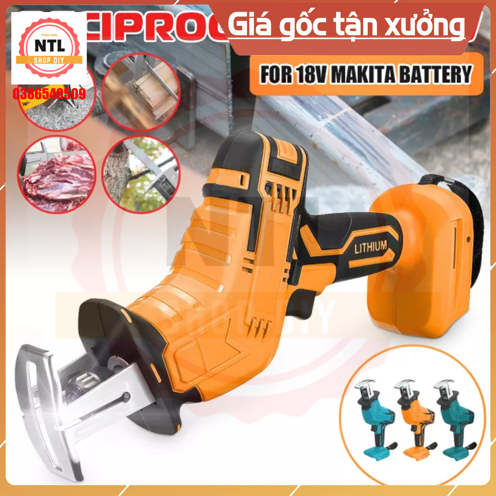 Thân máy cưa kiếm dùng pin 18v