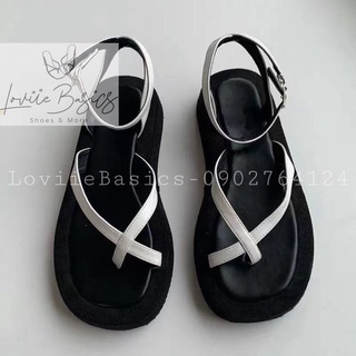 GIÀY SANDAL NỮ LOVIIE BASICS - SANDAL THỜI TRANG ĐẾ BẰNG - GIÀY QUAI HẬU HỌC SINH - S220309 S220519