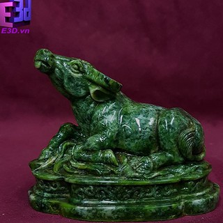 Qùa sinh nhật người tuổi sửu - Tượng trâu - Xưởng E3D - CV 021 T