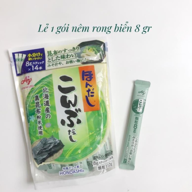 Hạt nêm Ajinomoto cho bé ăn dặm từ 1 tuổi