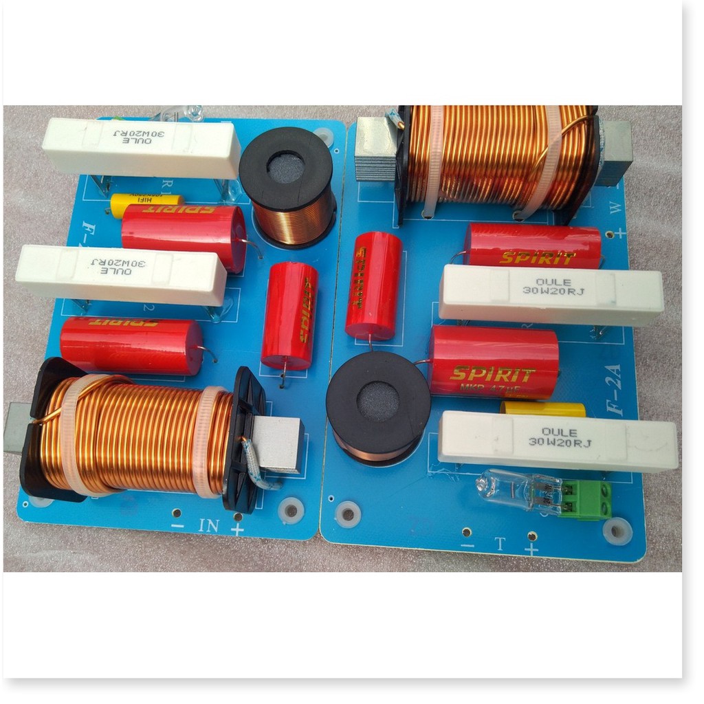 PHÂN TẦN FULL ĐƠN DÙNG CHO LOA CÔNG SUẤT LỚN F2A - GIÁ 2 CÁI MẠCH