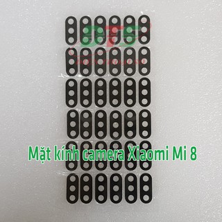 Mặt kính camera Xiaomi Mi 8 (sẵn keo dán)