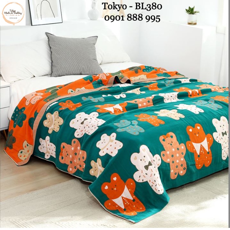 S22_Chăn Xô Organic Cotton Dòng Cao Cấp