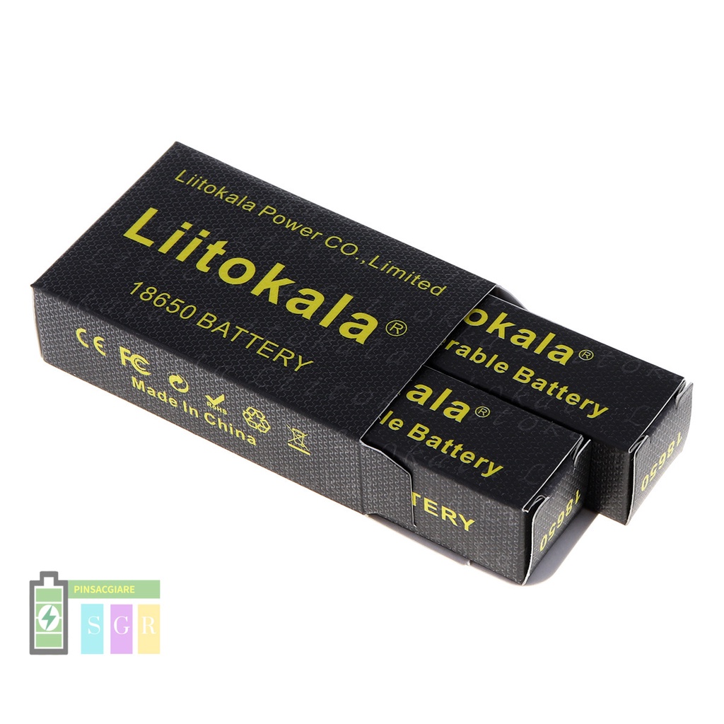Pin sạc 18650 LiitoKala lii-34A 3400mAh