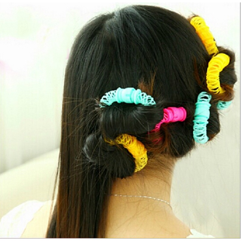 (Hàng Mới Về) Bộ 8 Dụng Cụ Uốn Tóc Tiện Lợi