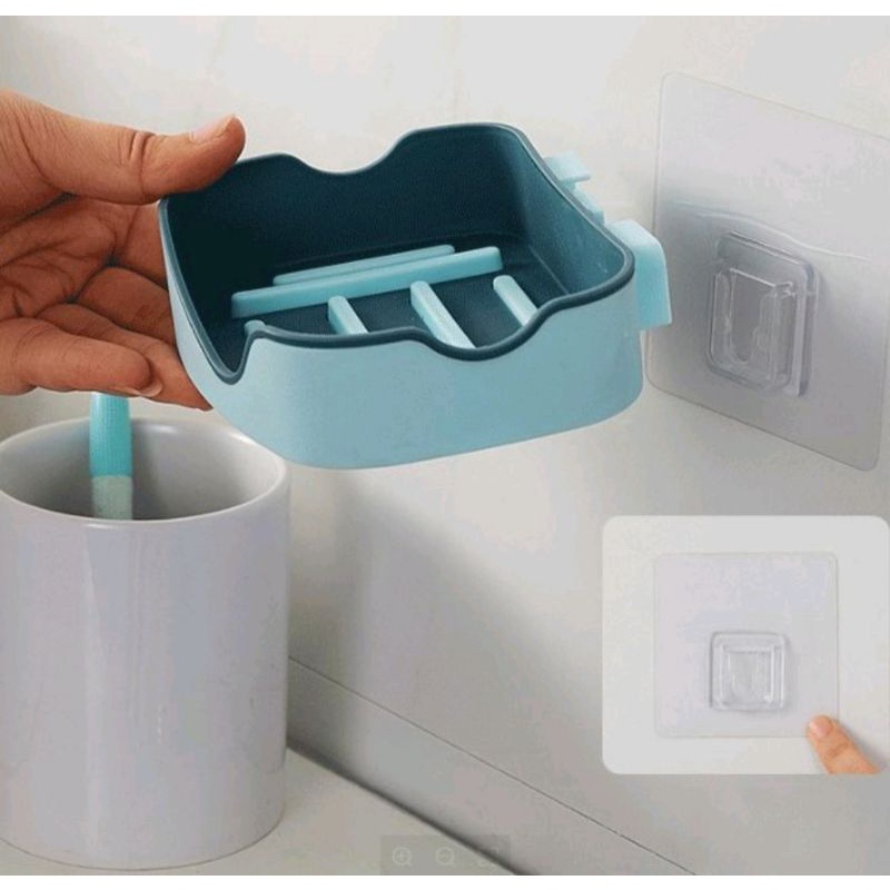 khay đựng xà bông dán tường nhà tắm tiện dụng