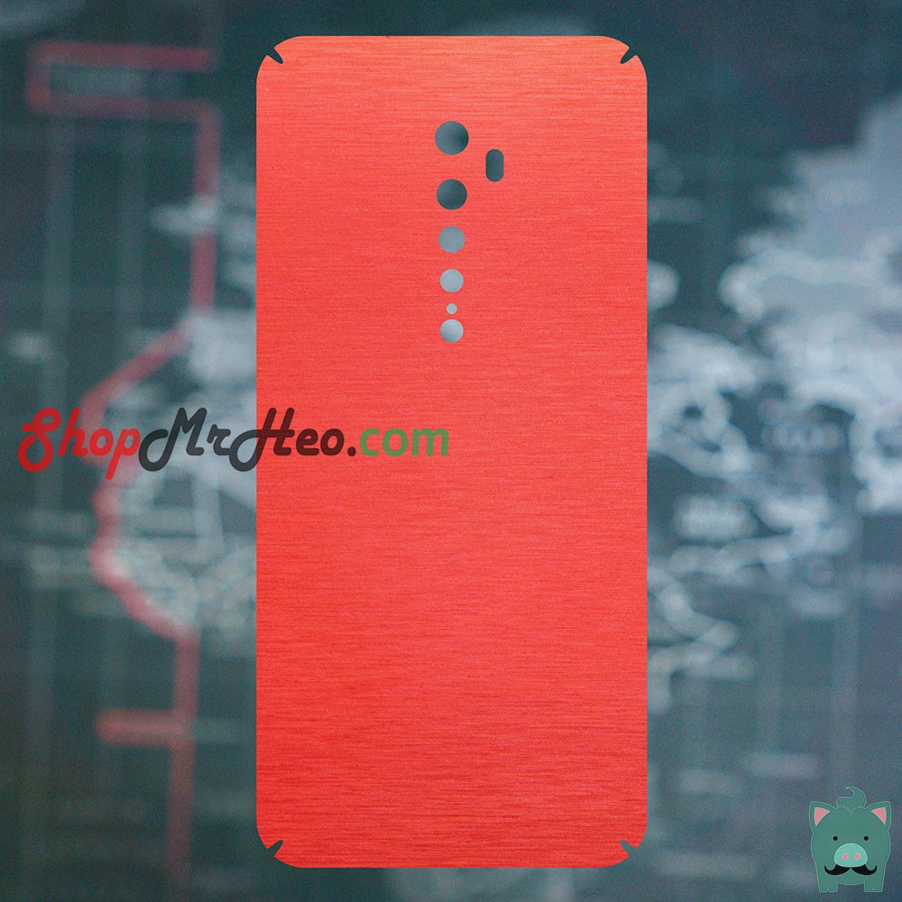 Skin Dán Mặt Sau Lưng Vân Nhôm OPPO Reno2 - Reno 2 - Reno2 F - Reno 2F