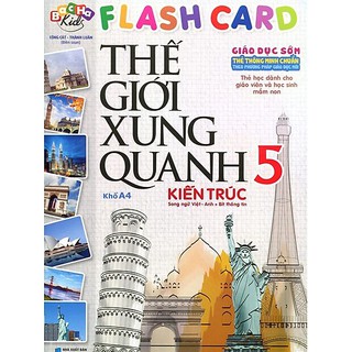 Sách - Flashcard thế giới xung quanh 5 - Kiến trúc